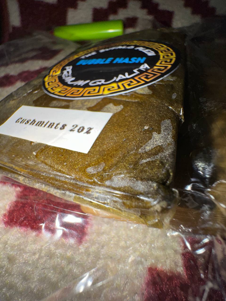 Bubble Hash Cali Bufalo Plein - GUSHMINTZ