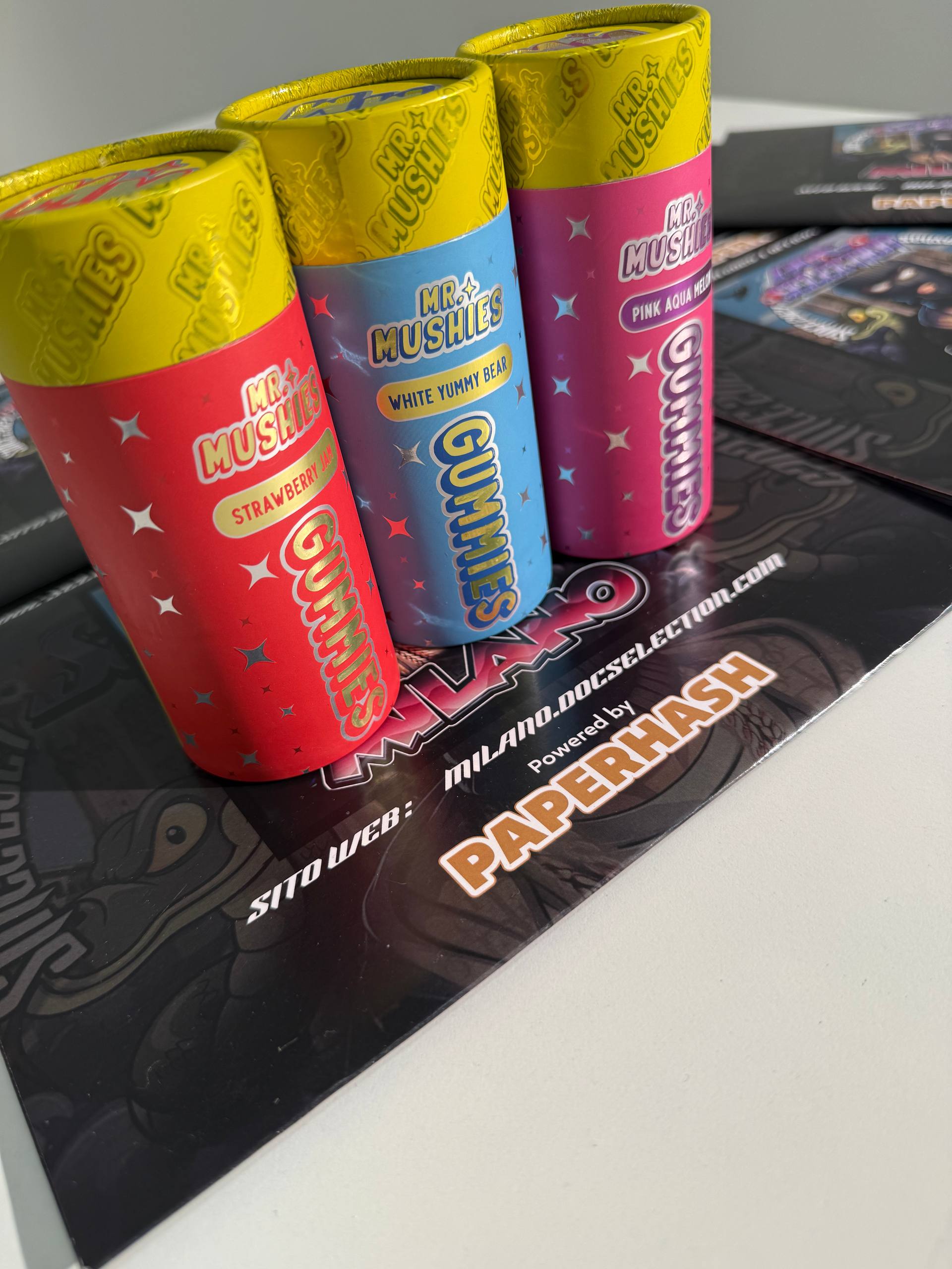 Gummies Mr. Mushies 400mg Psilo - PINK ACQUA MELON