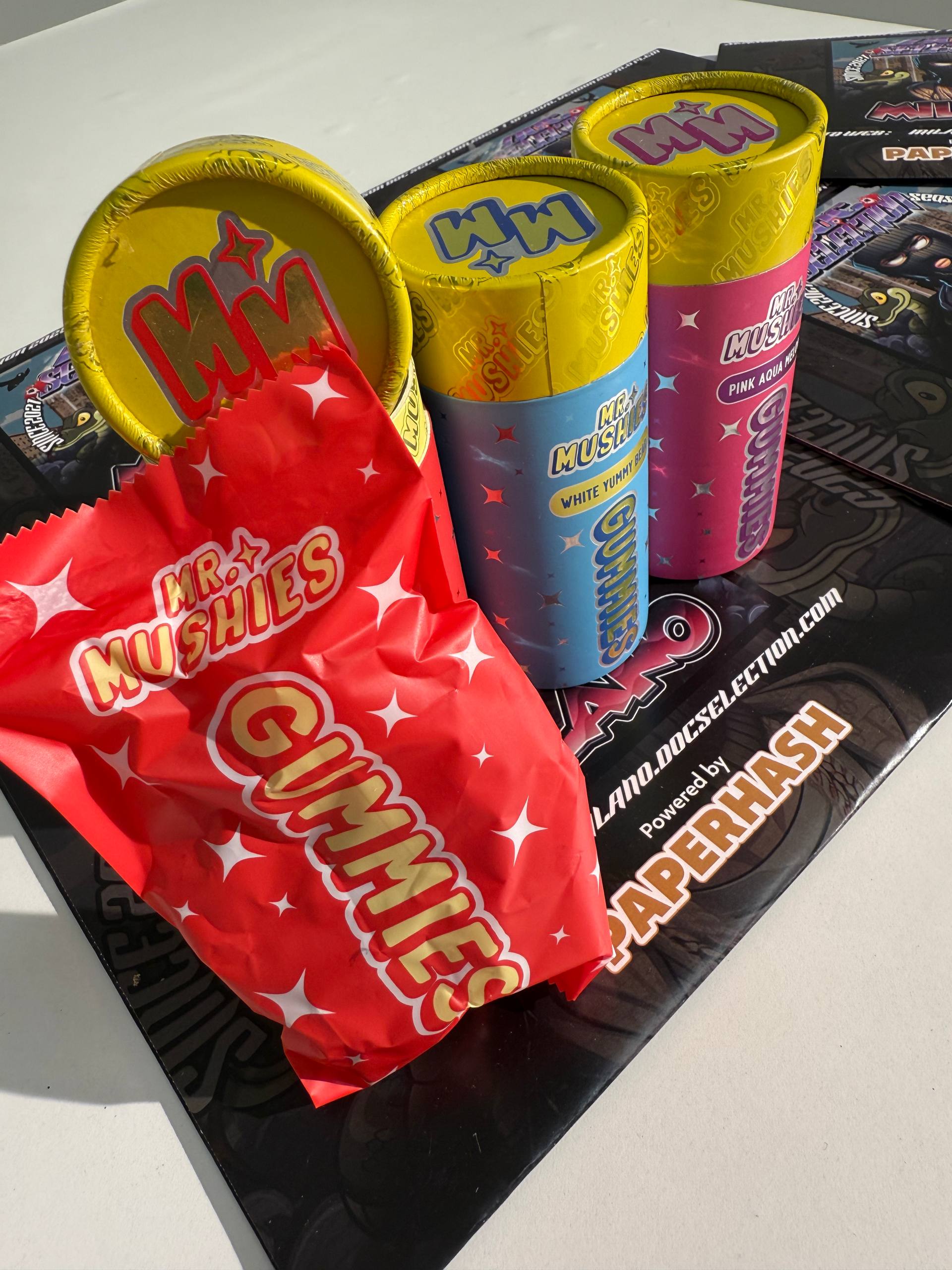 Gummies Mr. Mushies 400mg Psilo - STRAWBERRY JAM
